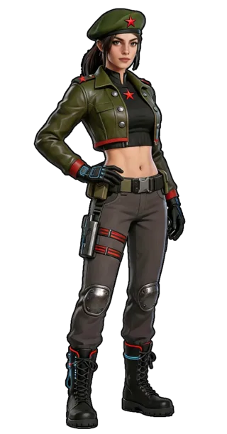 Katya, electric commander